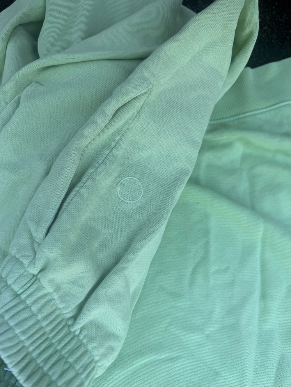 Outdoor Voices Mint Green Hoodie & Jogger Set - Picture 4 of 5